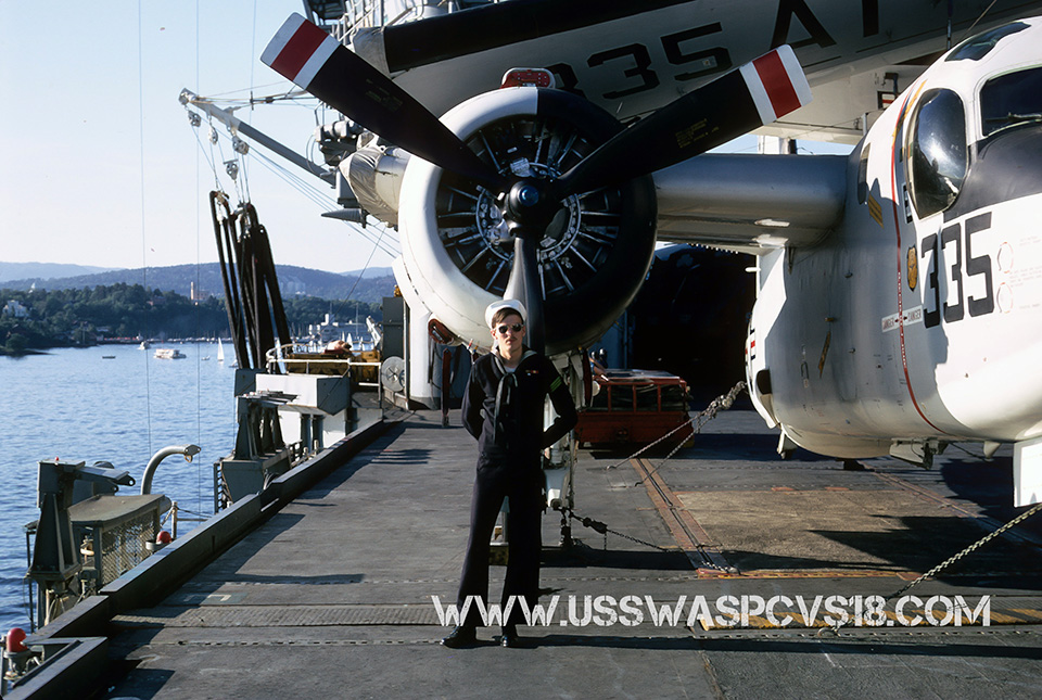 Jim Haas USS WASP CVS-18 Oslo, Norway